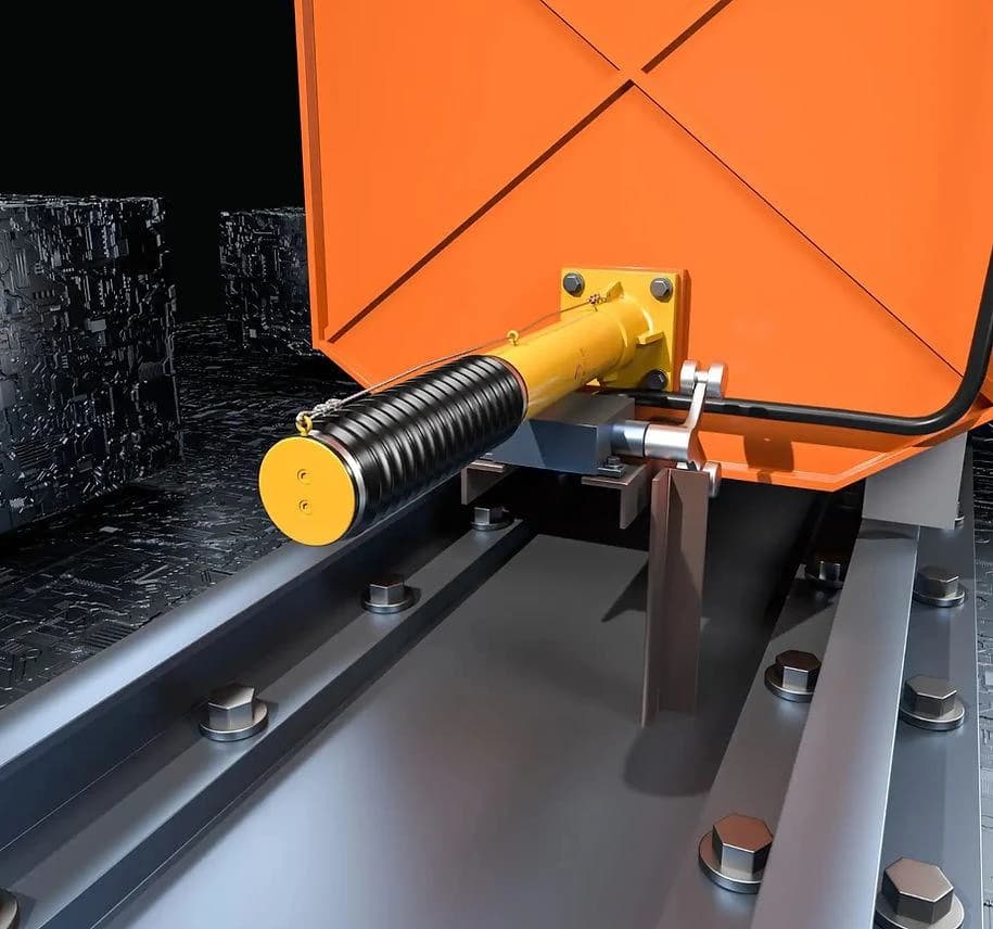 RUBBER & SPRING BUFFER Crane
